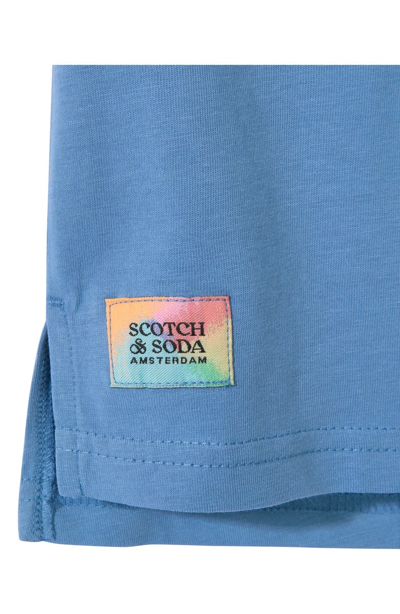 Scotch & Soda Kids' Cotton Jersey Graphic T-Shirt, Alternate, color, Riviera