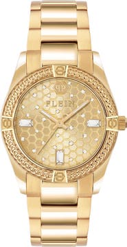 PHILIPP PLEIN Icon Chain Bracelet Watch, 36mm