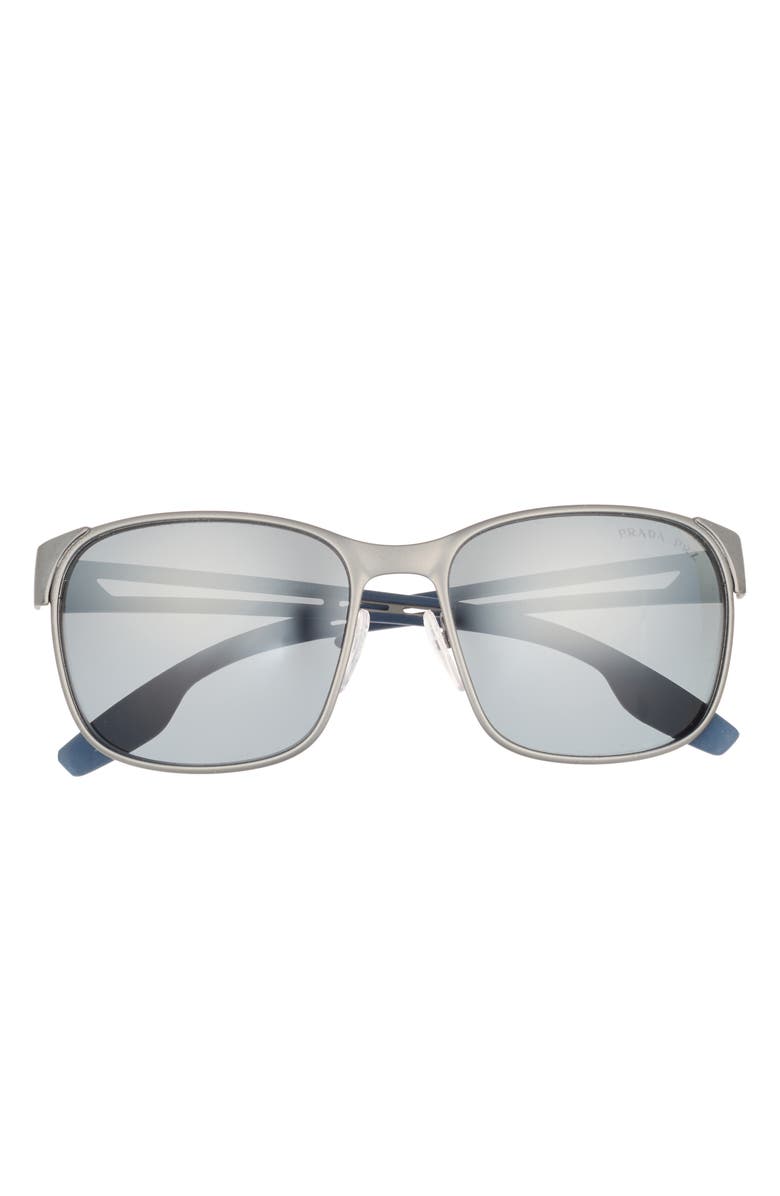 Prada 59mm Pillow Sunglasses, Main, color, 