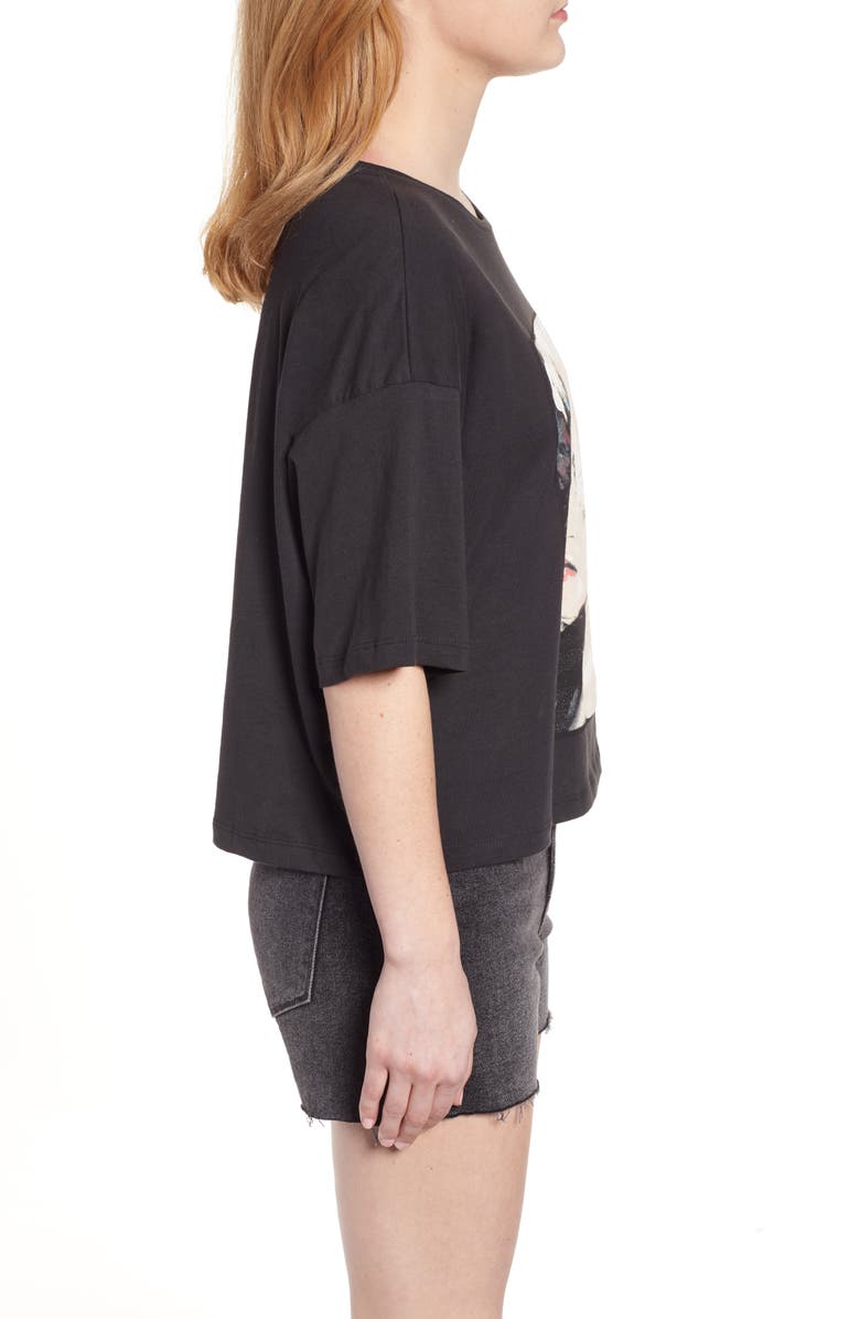 Noisy may Madonna Boxy Graphic Tee, Alternate, color,