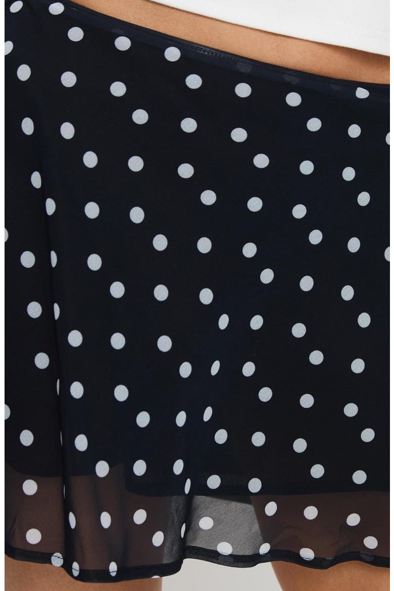 Dapple Bias Miniskirt, Alternate, color, POLKA DOT