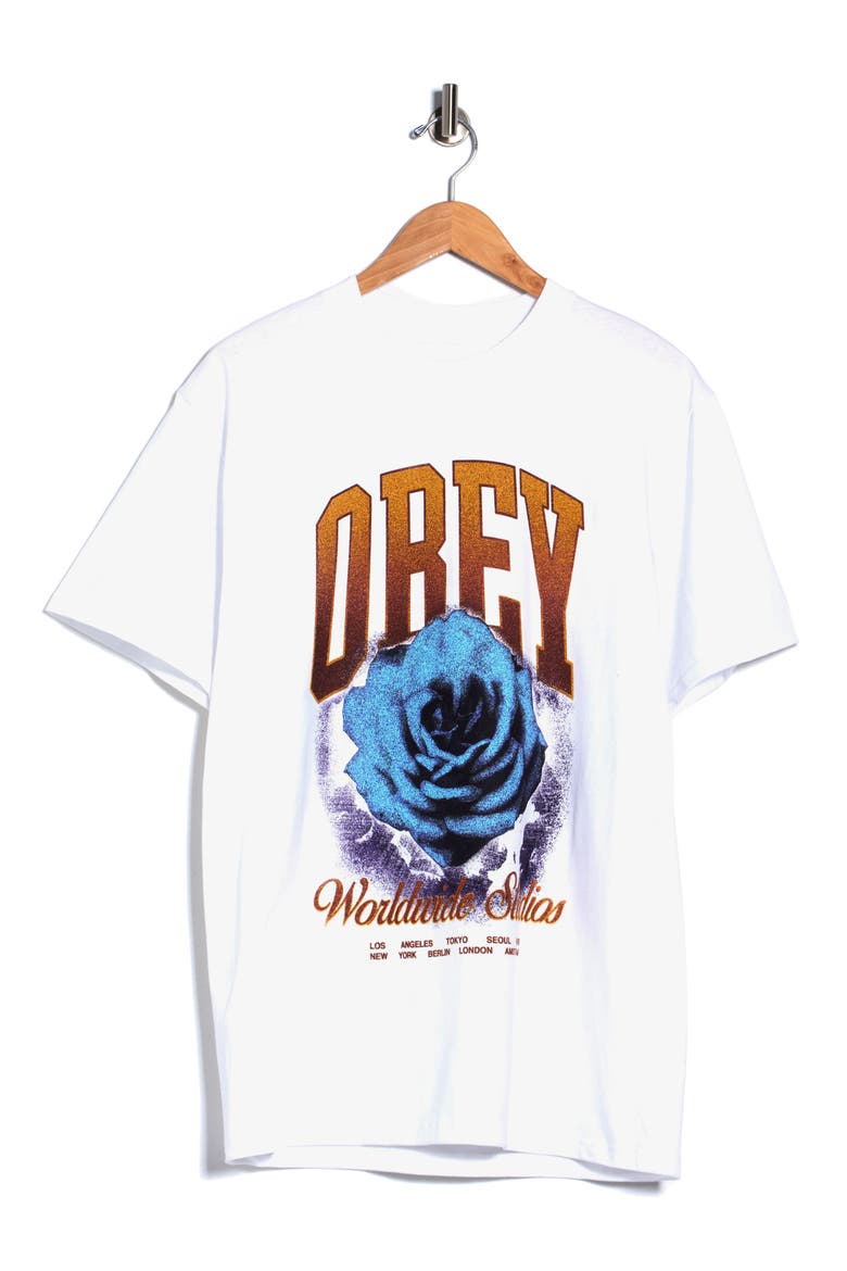 Worldwide Studio Graphic T-Shirt, Main, color, WHITE