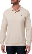 TravisMathew December First Long Sleeve Pocket Polo
