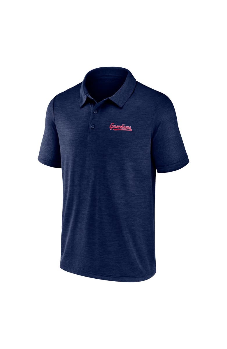 FANATICS Men's Fanatics Navy Cleveland Guardians Unstoppable Polo, Alternate, color, Navy