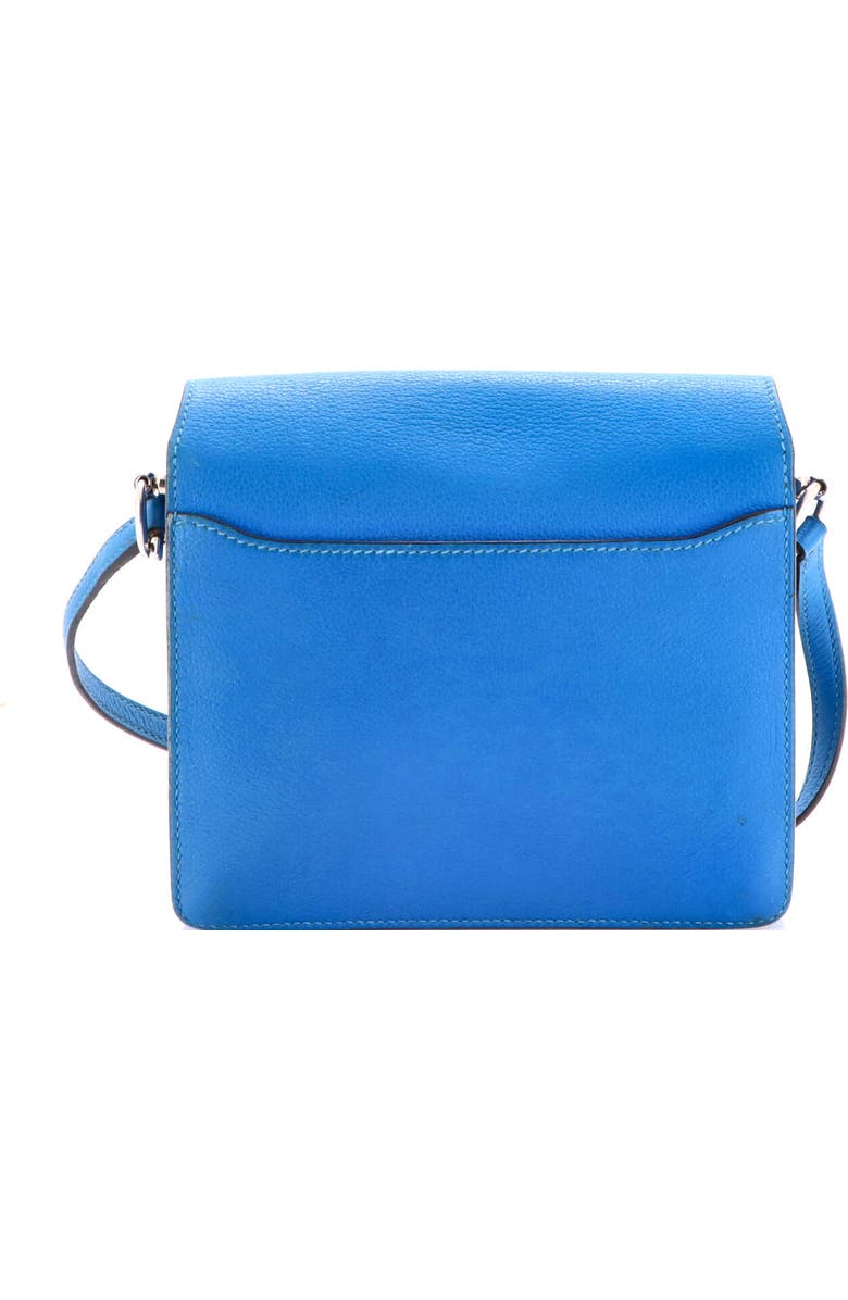 Pre-Owned Hermes Roulis Bag Evercolor 18, Alternate, color, Bleu Zanzibar