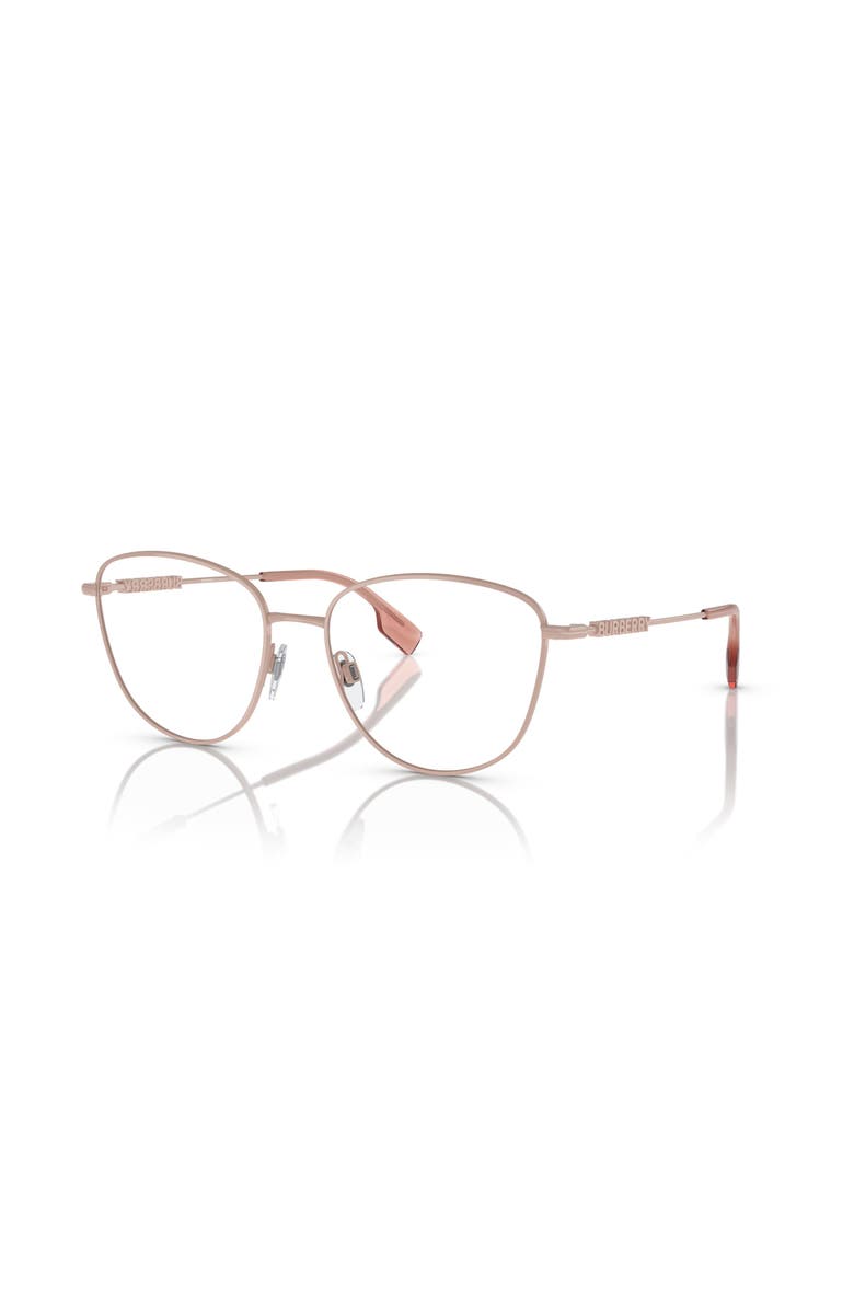 Burberry 55mm Phantos optical glasses, Main, color, Pink