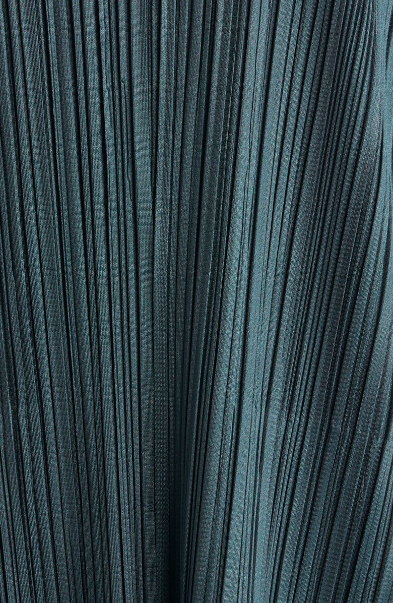 Pleats Please Issey Miyake Merry Bicolor Longline Cardigan, Alternate, color,