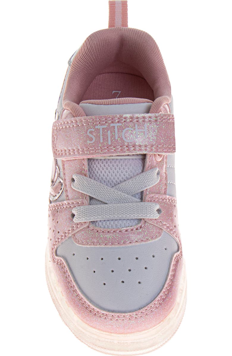 JOSMO Kids' x Disney Stitch Design Light-Up Sneaker, Alternate, color, Pink White