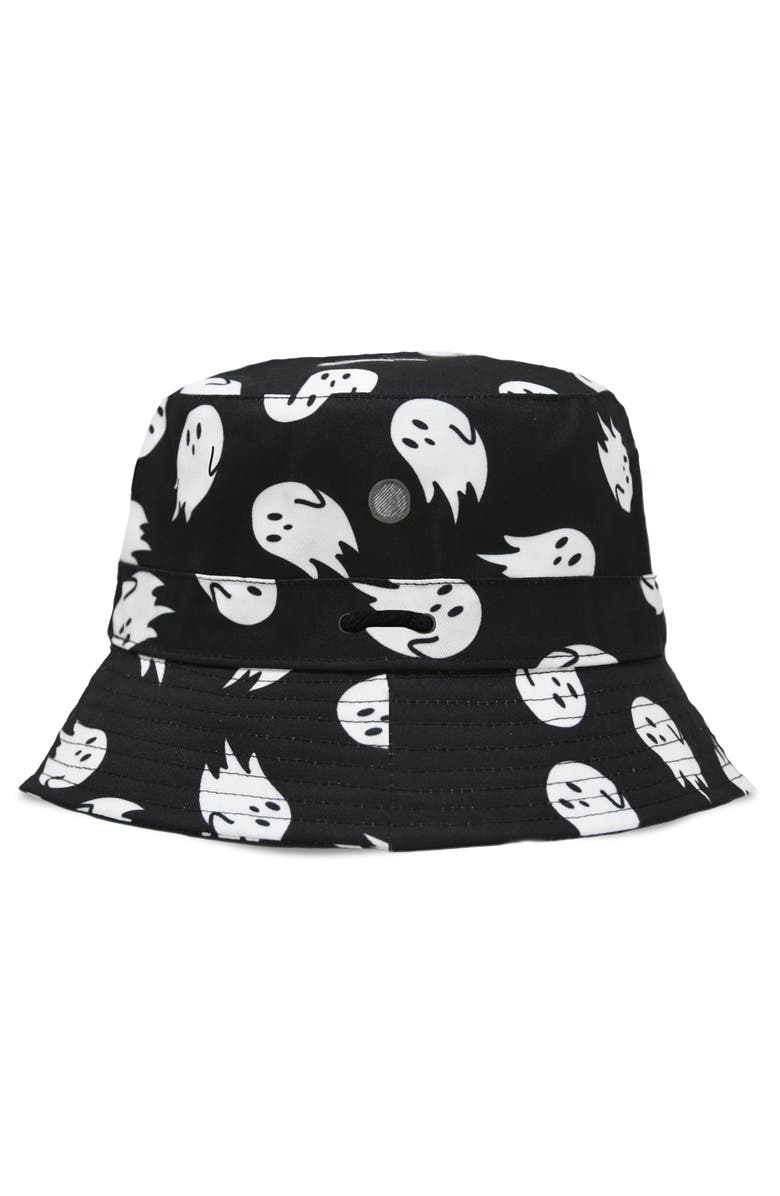 Dalix Ghost Bucket Hat, Alternate, color, Black