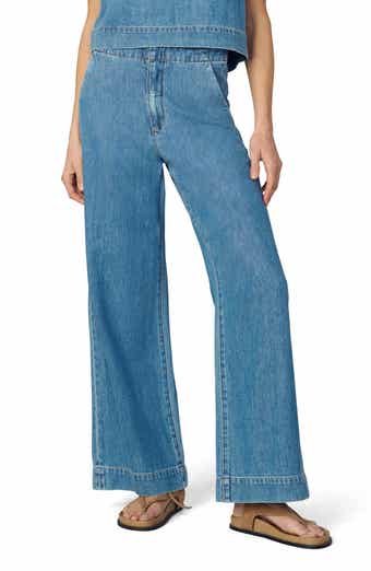 Joe's Jeans The Clean High Waist Wide Leg Denim Trouser Jeans