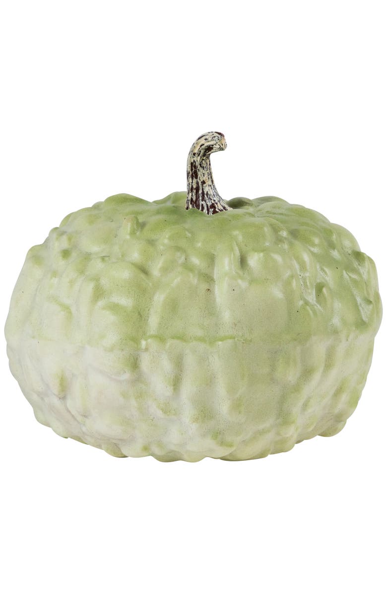 Northlight Knucklehead Pumpkin Fall Harvest Decoration - 7.5" - Light Green, Main, color, 