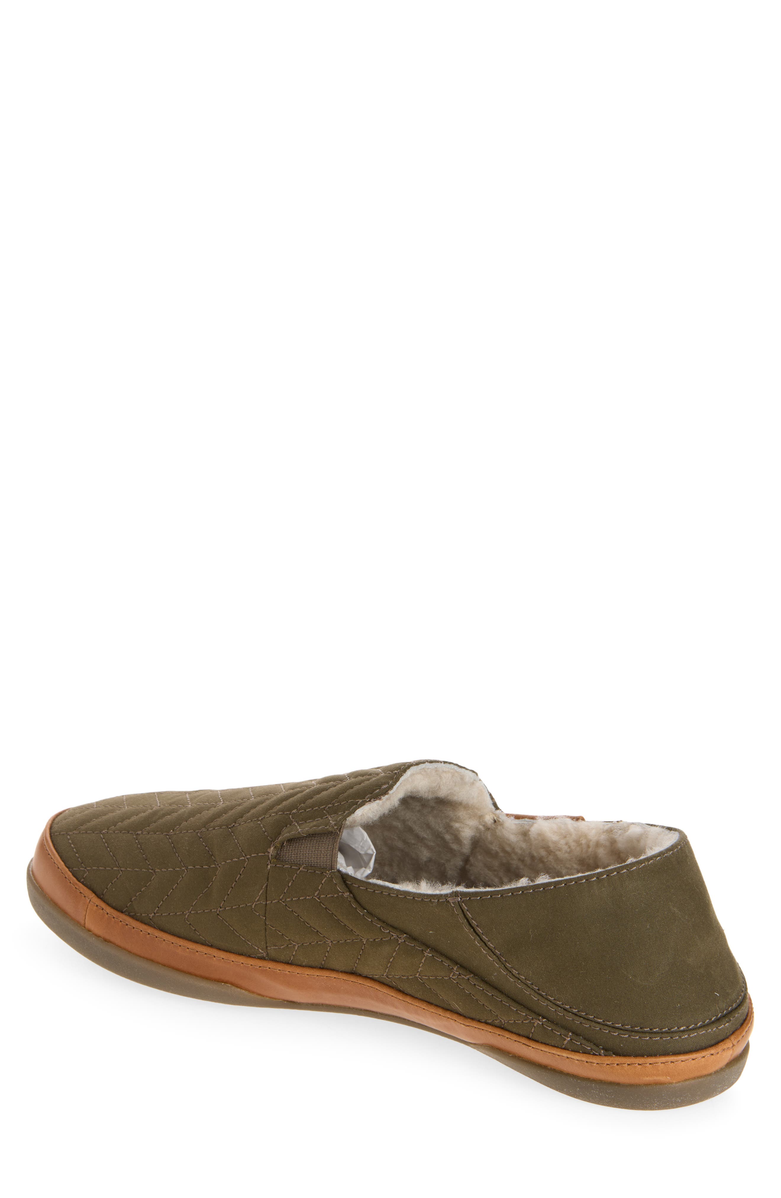 Hanohano II Slipper, Alternate, color, HUSK/ HUSK