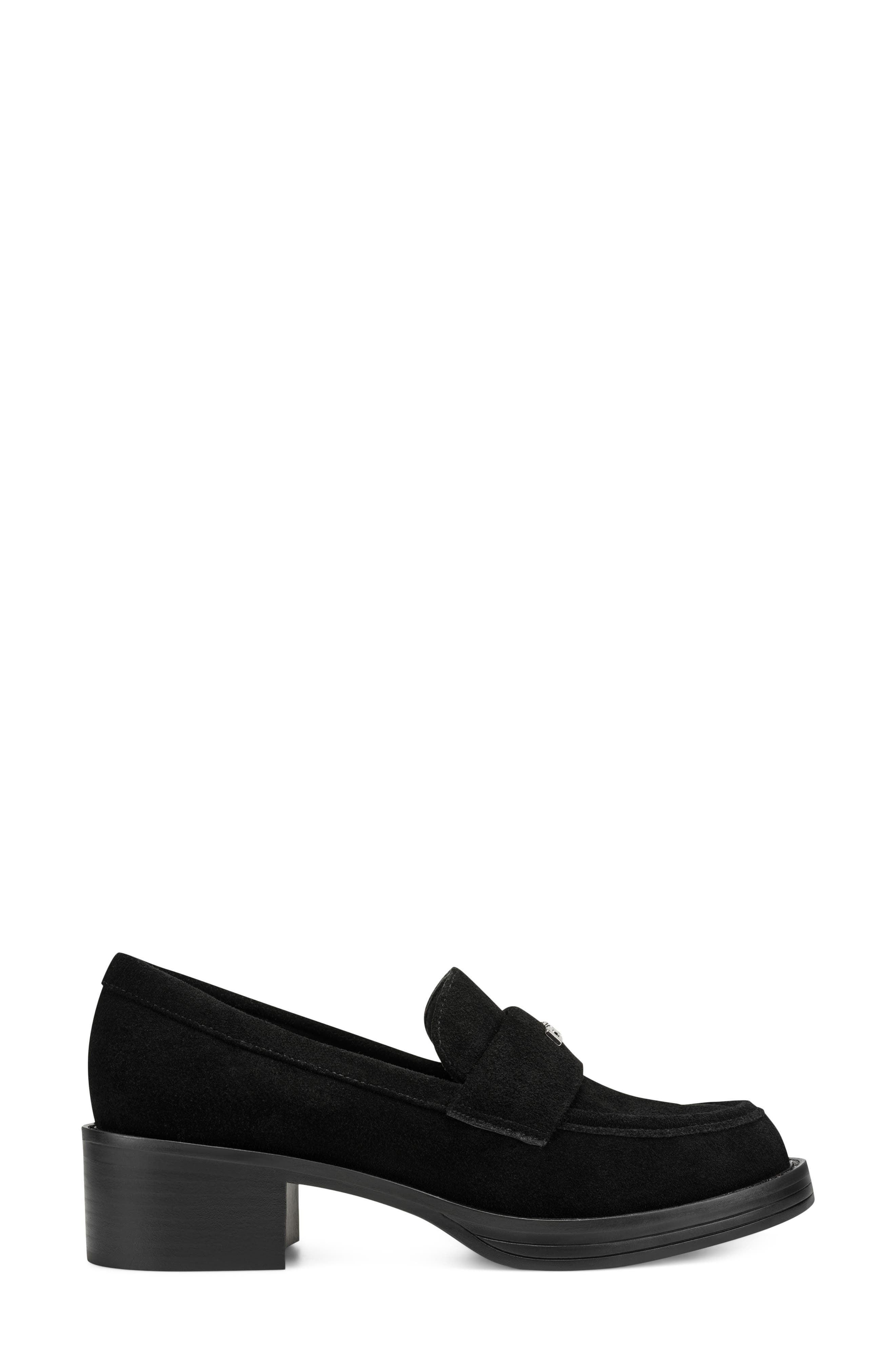 DKNY Civelli Platform Loafer, Alternate, color, Black