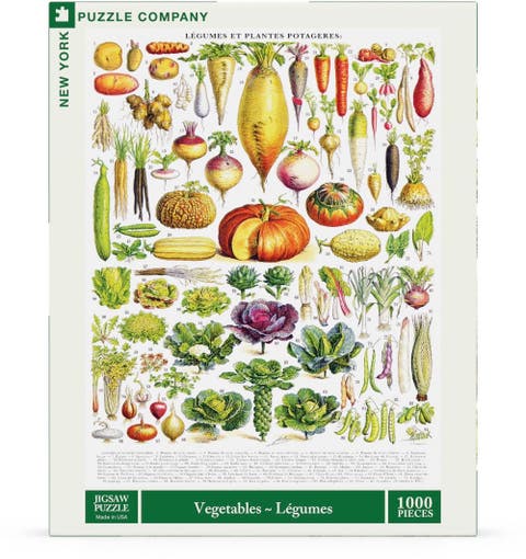 Vegetables ~ Légumes 1000 Piece Puzzle