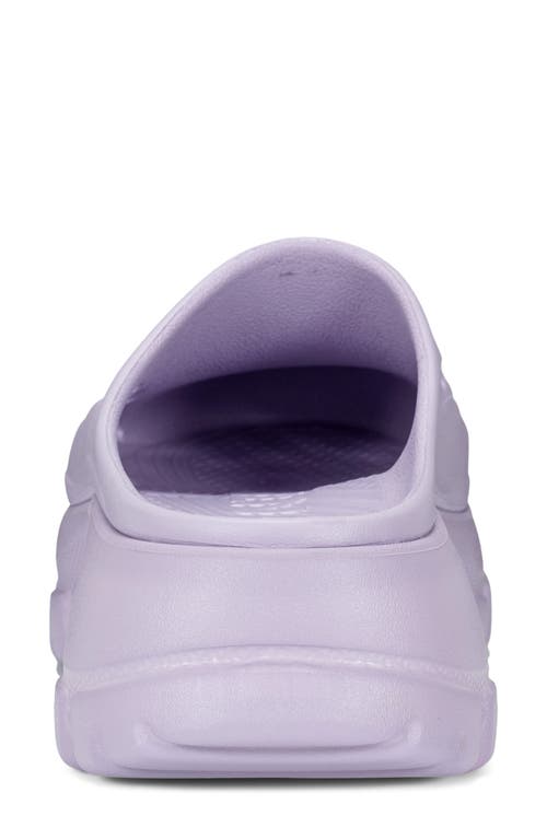 Hunter Bryce Platform Mule In Light Purple