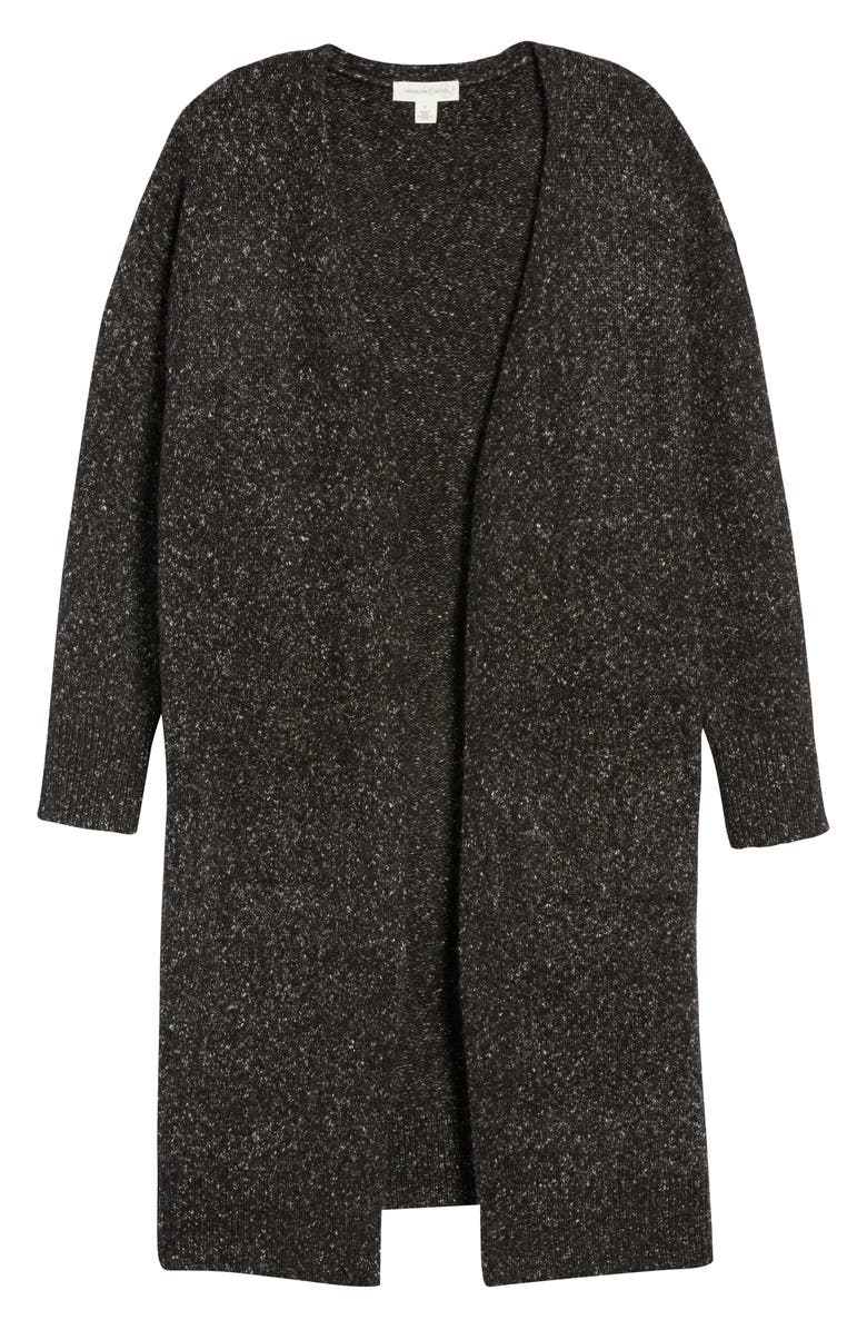 Treasure & Bond Marled Long Open Front Cardigan, Alternate, color, 