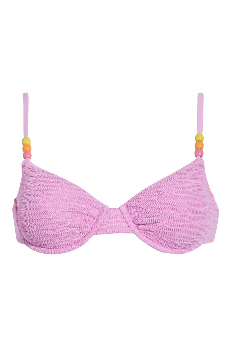 Costa Underwire Bikini Top, Main, color, BLOOM