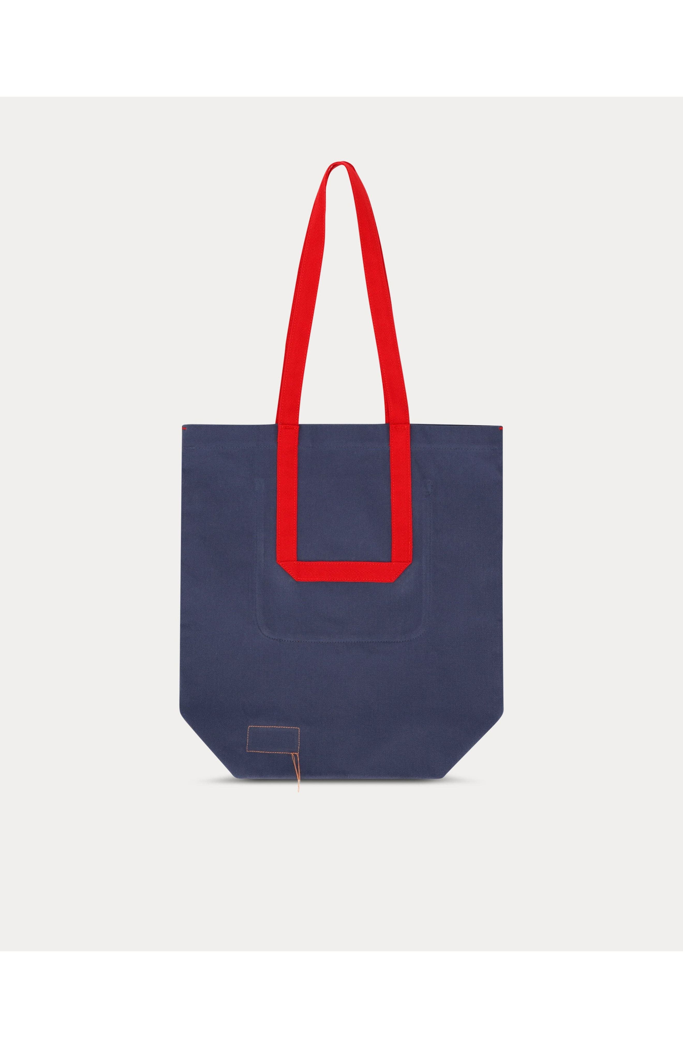 Medicalbag Herringbone Cotton Bag, Alternate, color, BLUE