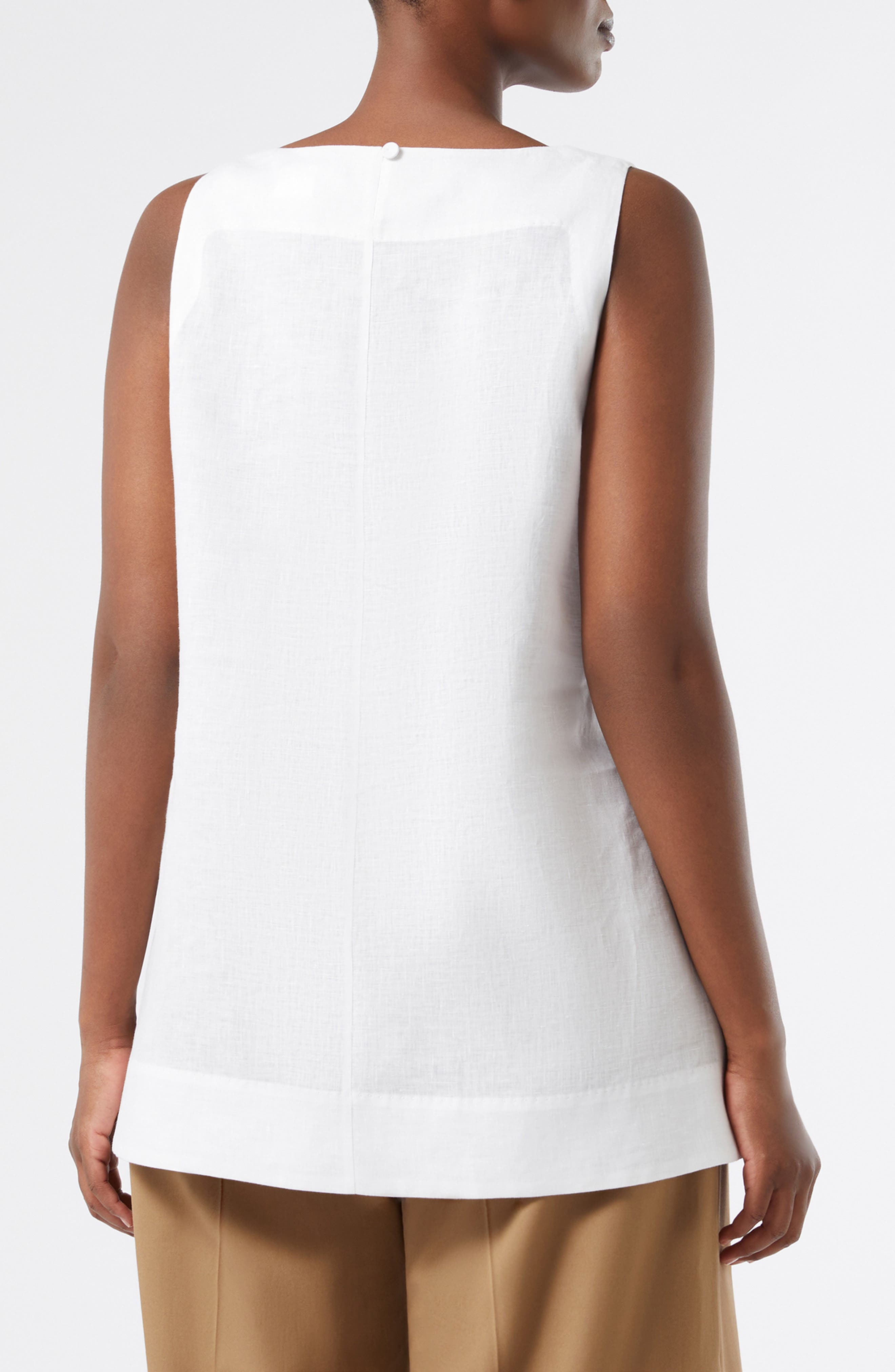 Agitare Linen Tunic Top - image 2