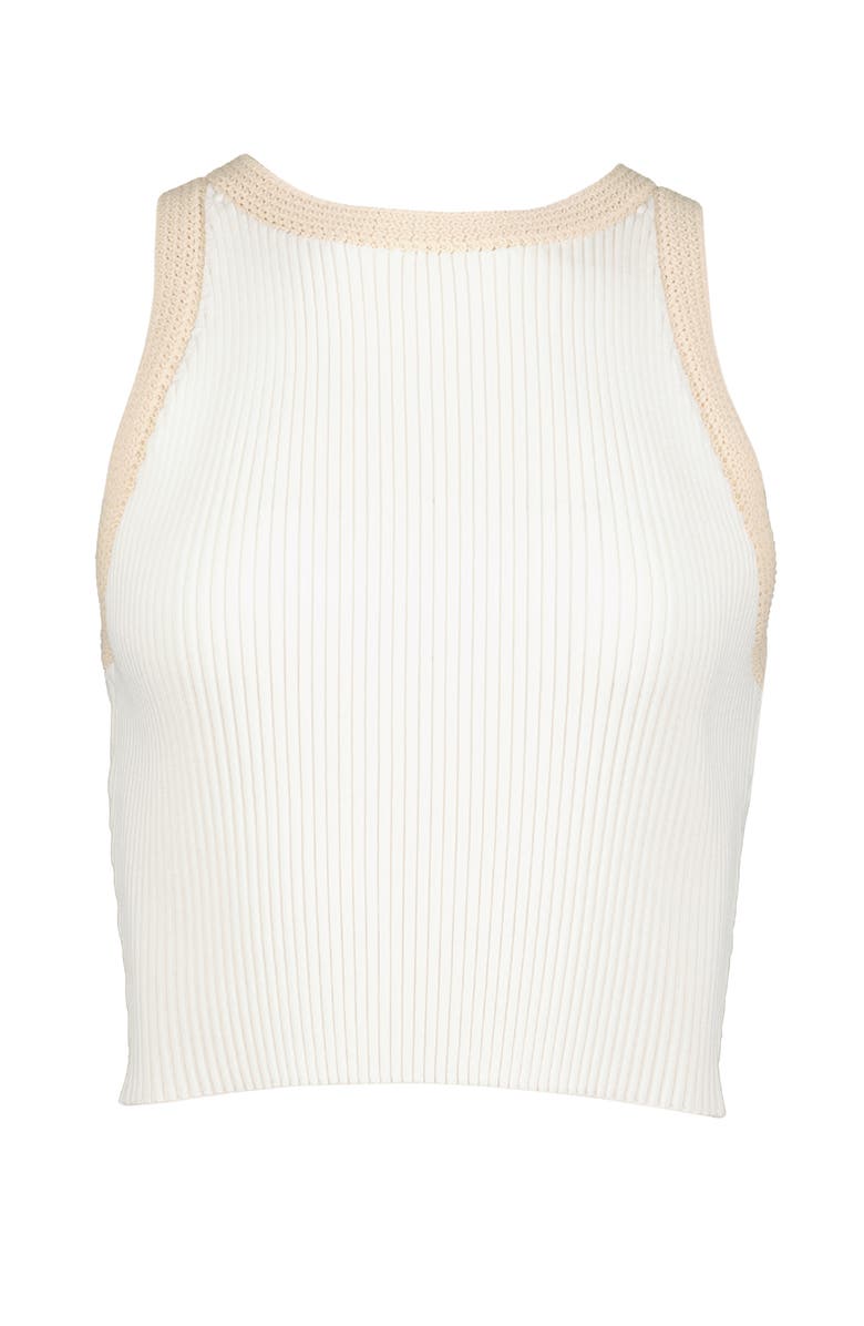 Bishop + Young Candace Ribbed Sweater Tank, Alternate, color, Natural