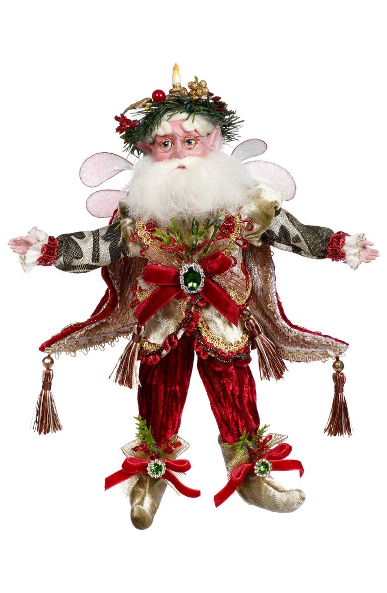 Mark Roberts Fairy of Christmas Present , Small, Main, color, Red