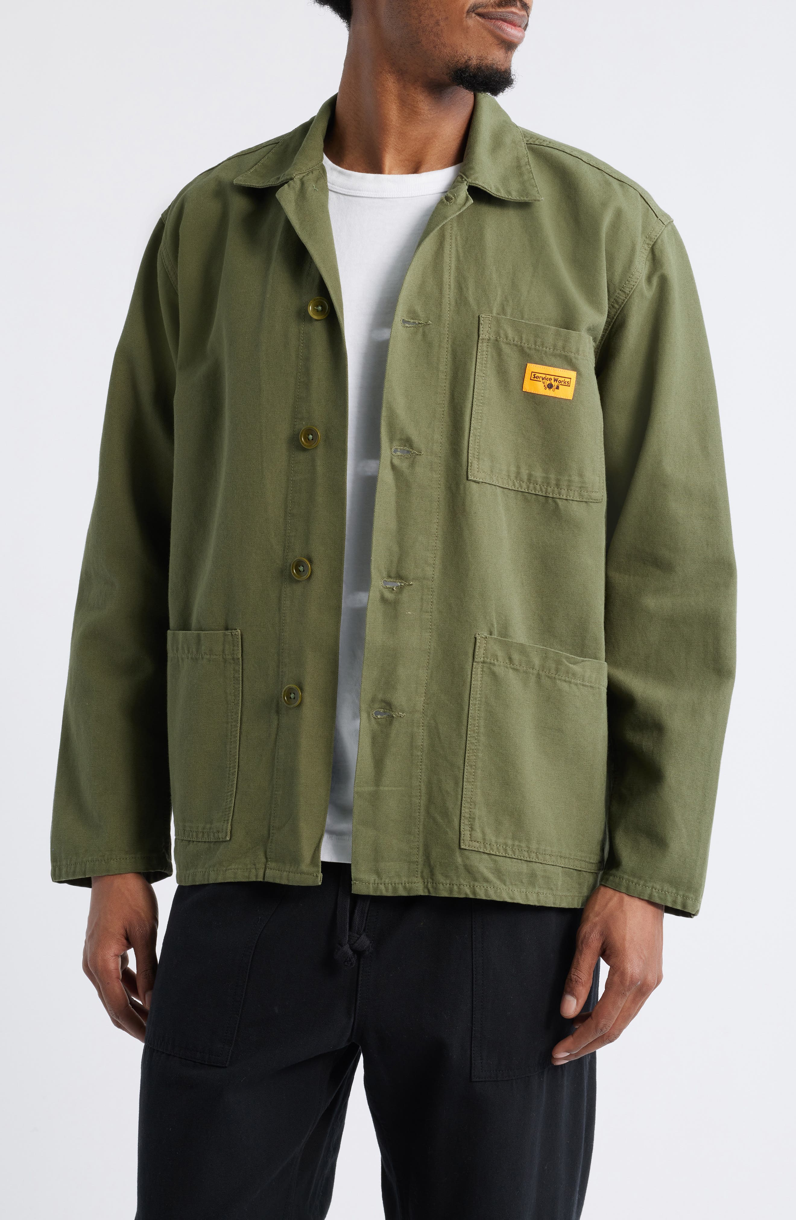 Service Works Cotton Canvas Chore Coat