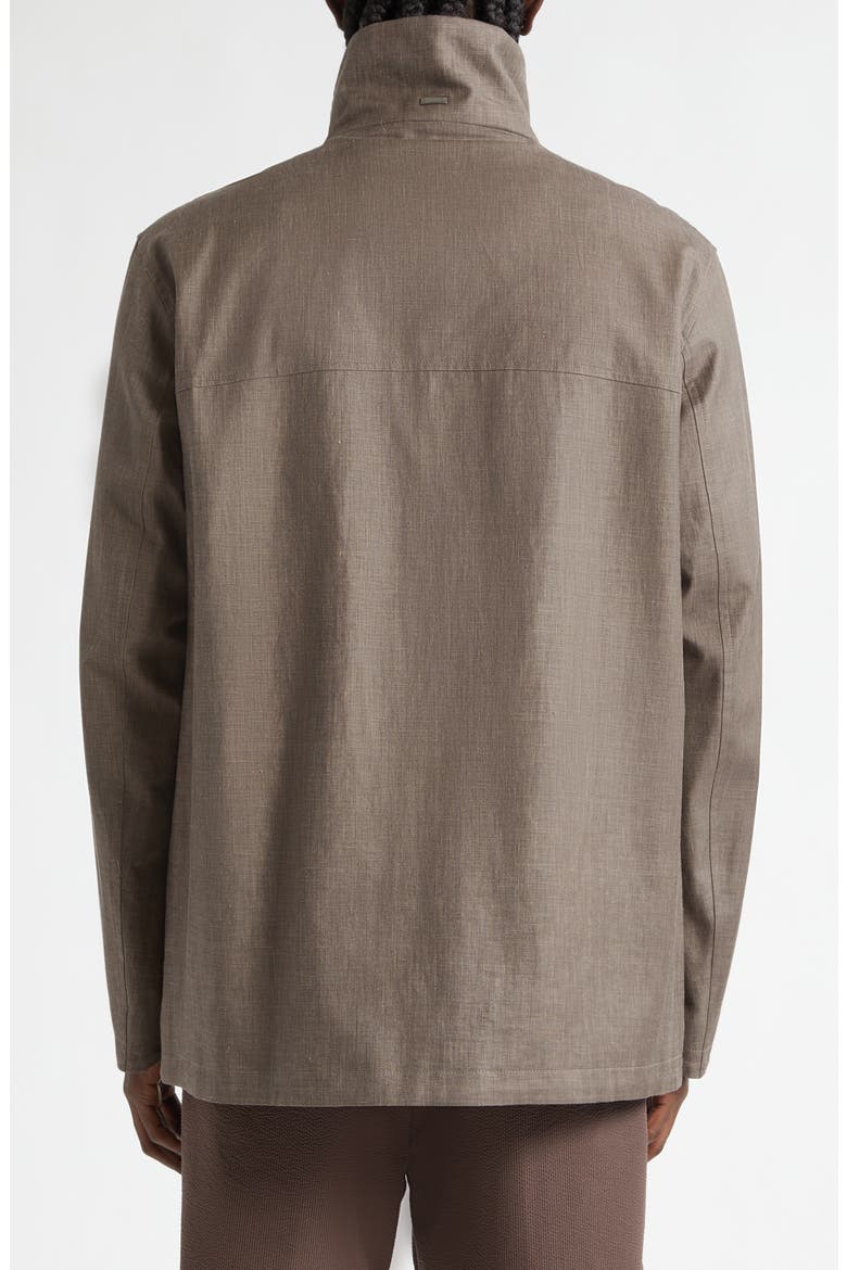 Storm System Long Jacket, Alternate, color, TAUPE