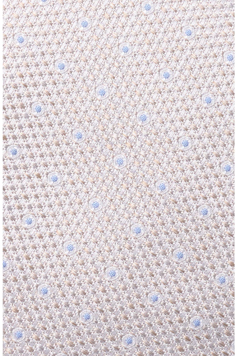 Harmon Dot Silk Jacquard Tie, Alternate, color, ECRU