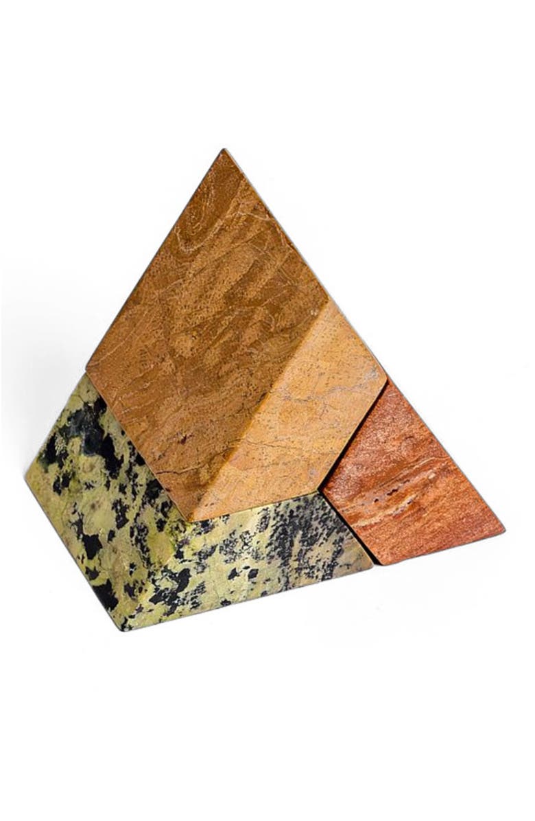 DAR PROYECTOS Stackable Candelabra / Triangle Puzzle, Alternate, color, Multi