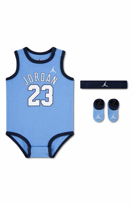 Jordan Bodysuit, Headband & Booties Set