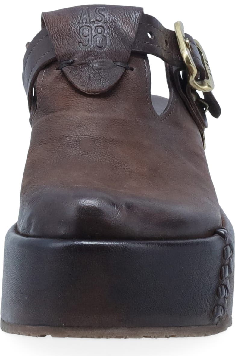 A.S.98 Monroe Platform Clog, Alternate, color, Brown
