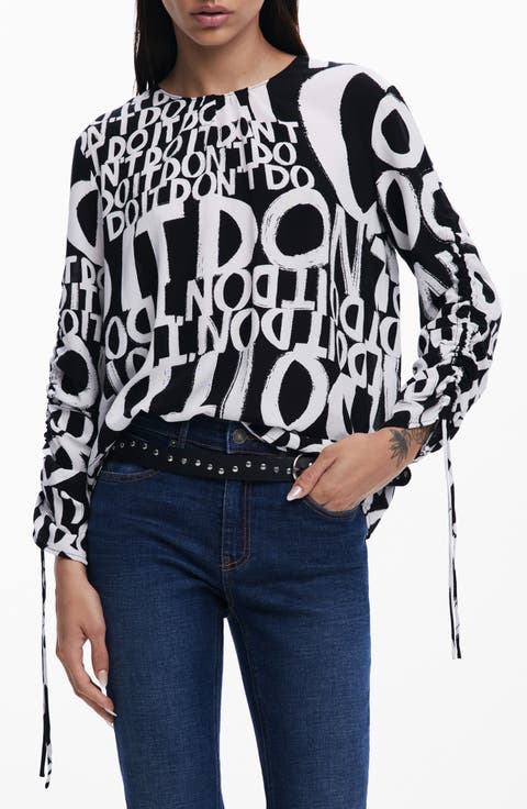 Amazon.com: Desigual Women's Light Butterfly Shirt