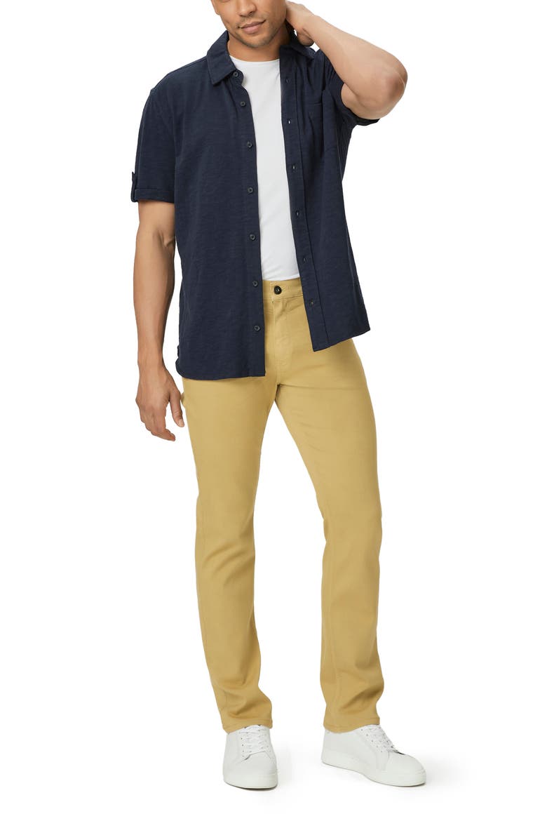 Federal Slim Straight Leg Jeans, Alternate, color, OLIVE OIL