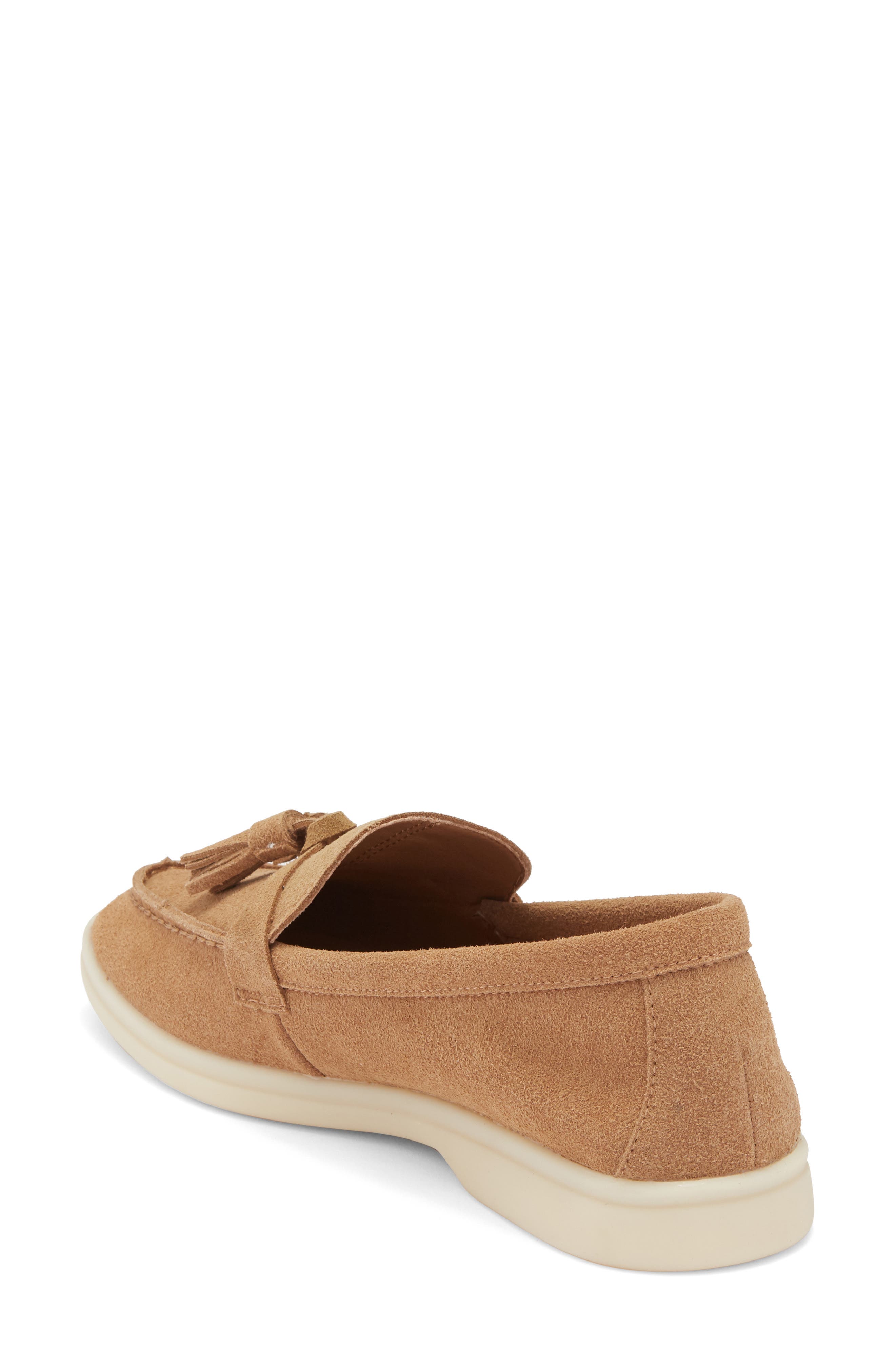 Rebecca Allen Canopy Tassel Loafer, Alternate, color, Nude Ii