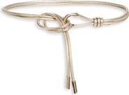 Chloé Poppie Knotted Leather Belt