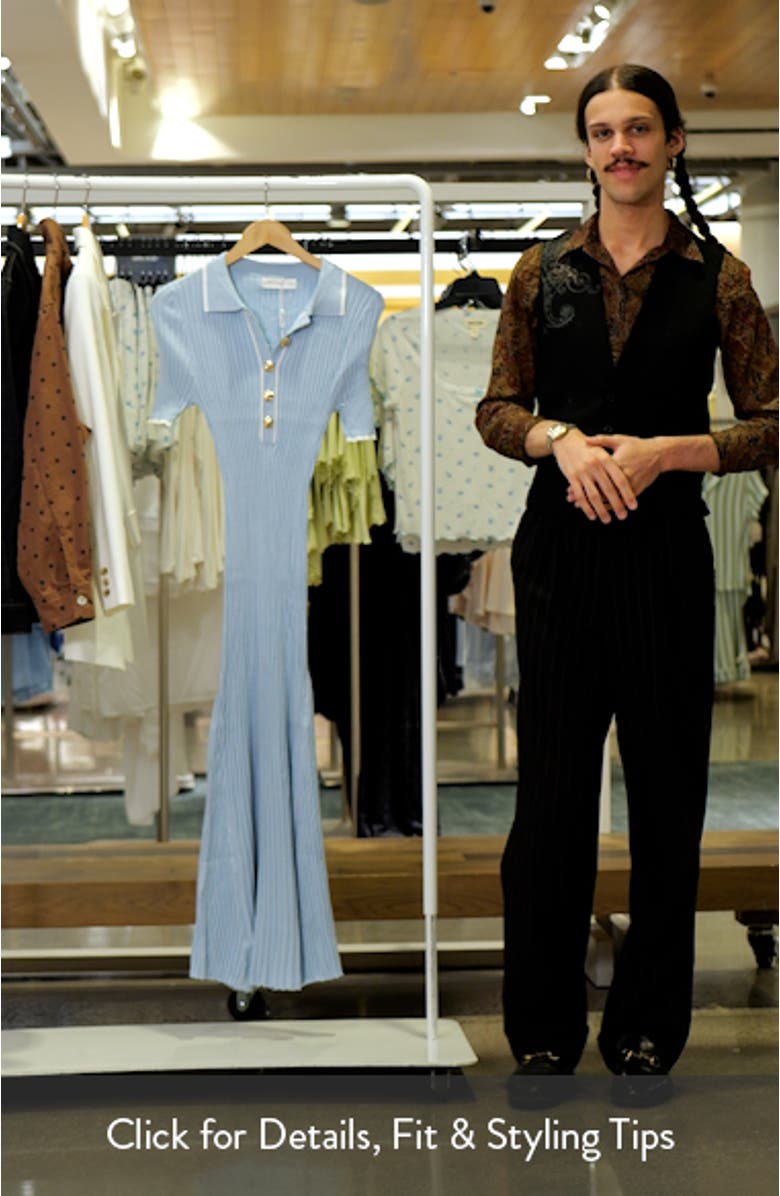Crawford Short Sleeve Knit Dress, sales video thumbnail