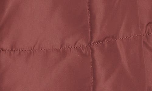 Cole Haan Hooded Down & Feather Jacket In Brown