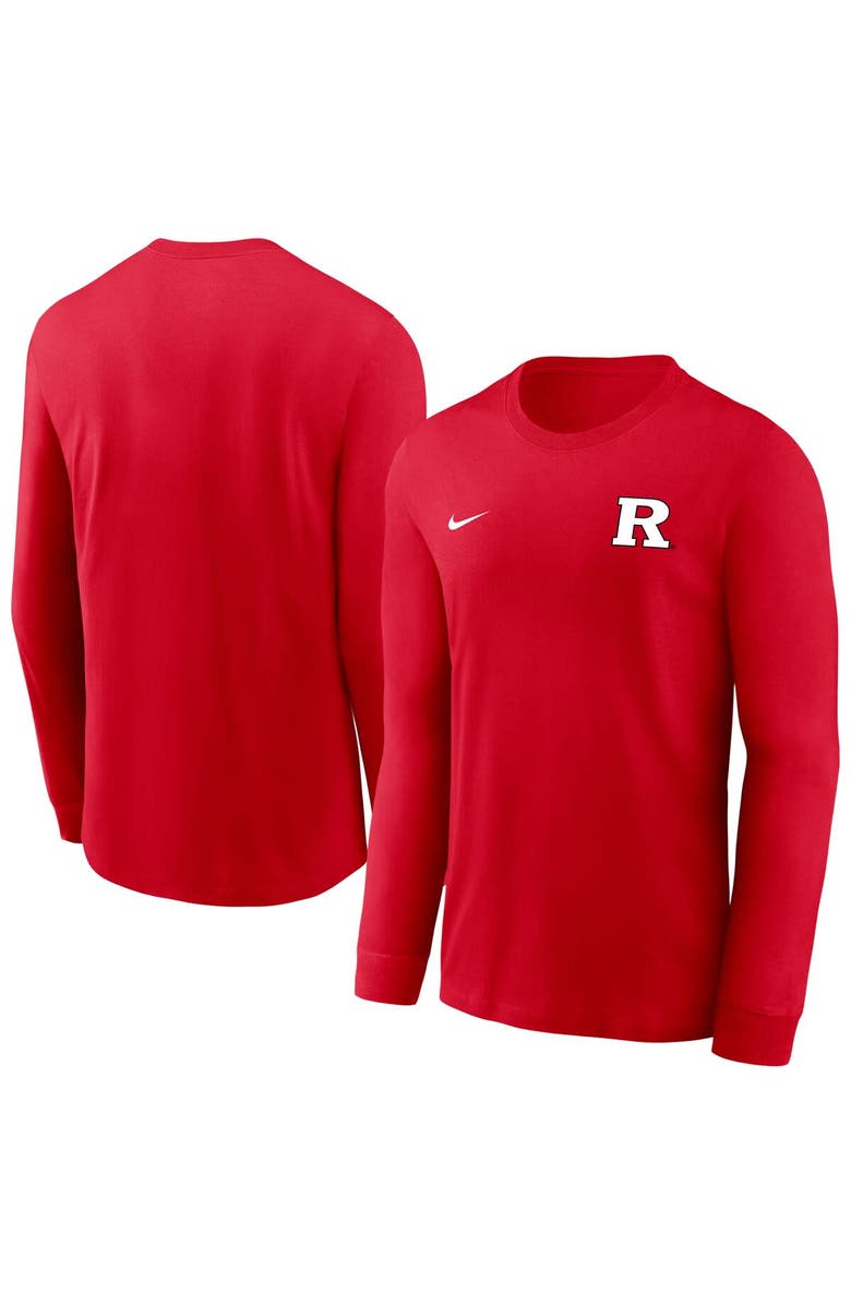 Nike Men's Nike Scarlet Rutgers Scarlet Knights Legend Dri-FIT Long Sleeve T-Shirt, Main, color, Scarlet