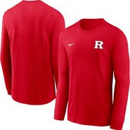 Nike Men's Nike Scarlet Rutgers Scarlet Knights Legend Dri-FIT Long Sleeve T-Shirt