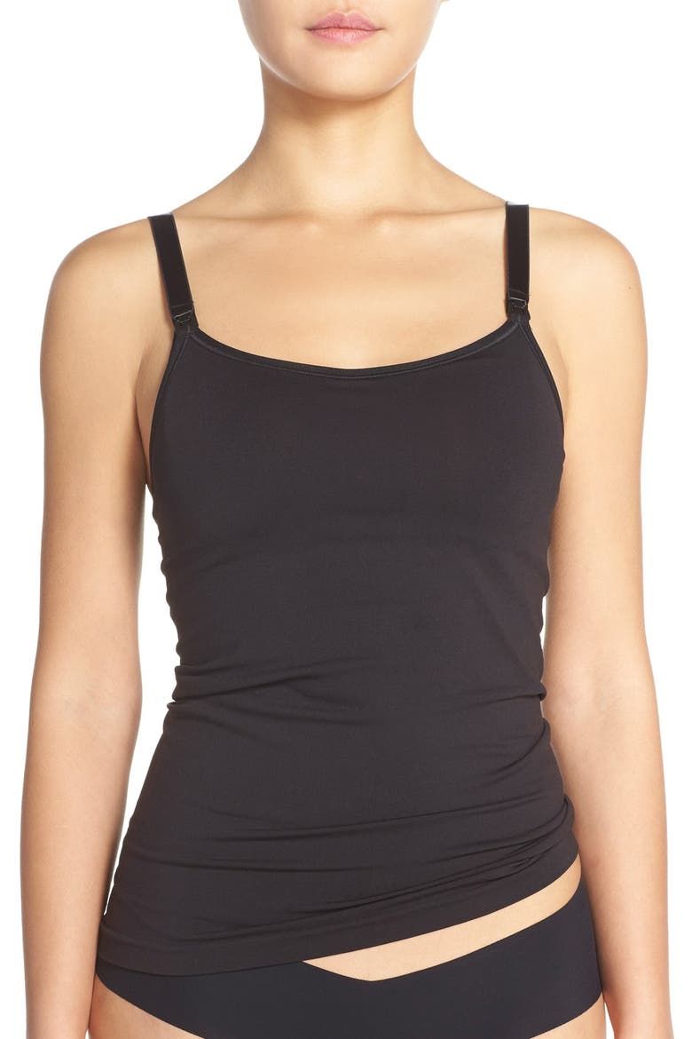 Nursing Camisole, Alternate, color, BLACK