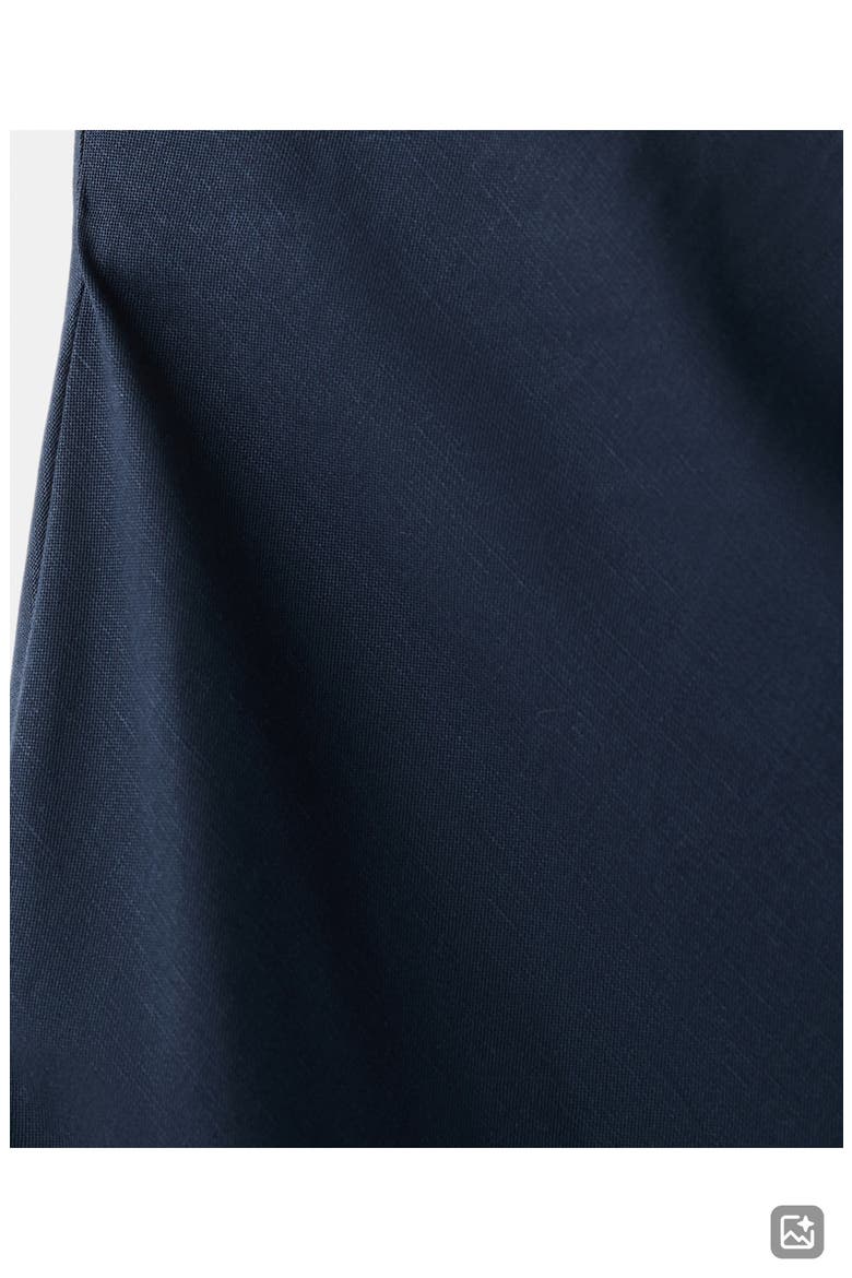 Bias Cut Maxi Skirt, Alternate, color, DARK NAVY