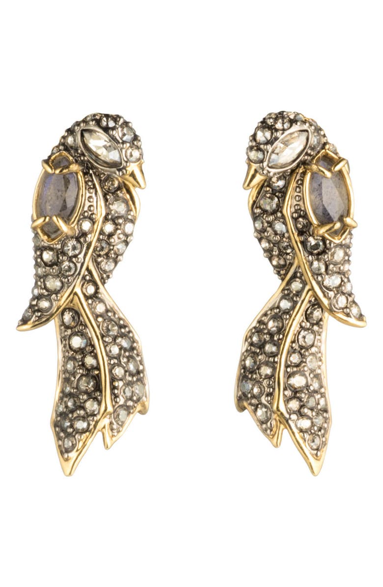 Alexis Bittar Lovebird Post Earrings, Main, color, 