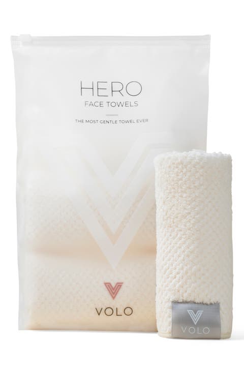 3-Pack Hero Face Towels