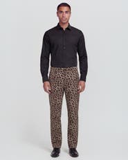 Lords of Harlech Leopard Mens Tailored Pant