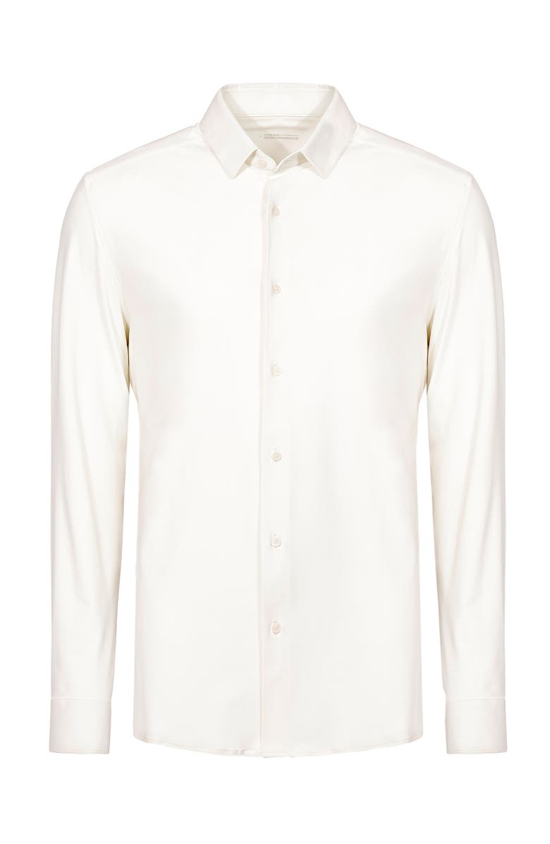 URBAN PERFORMANCE Recovery Long Sleeve Tech Shirt, Alternate, color, Off White