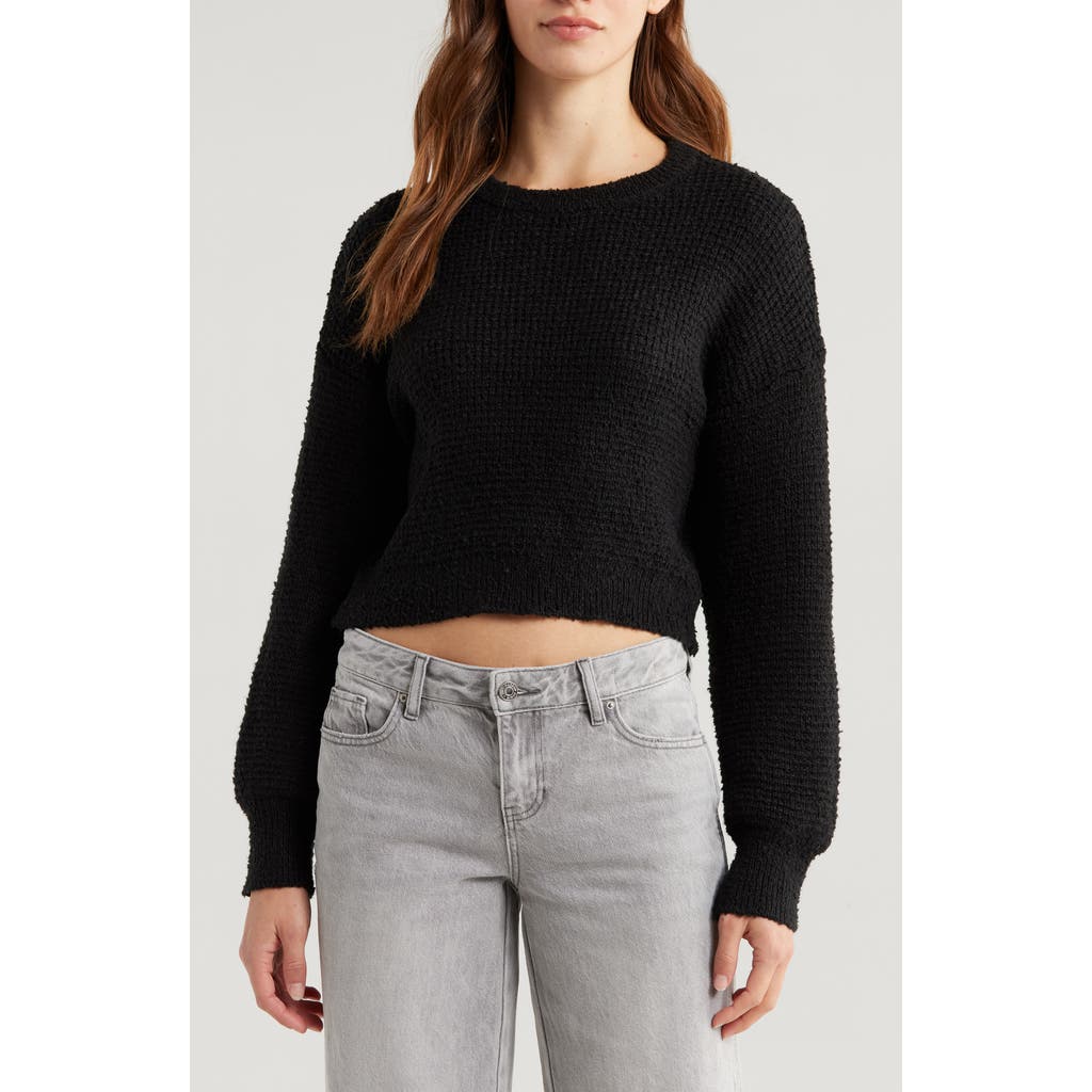 PACSUN PACSUN WAFFLE STITCH SWEATER