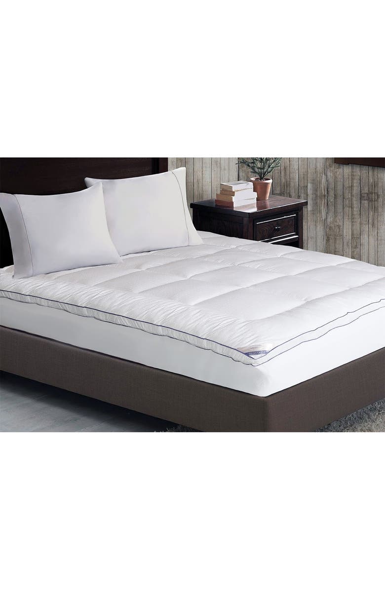 BLUE RIDGE HOME FASHIONS Full 225 Thread Count Tencel-Poly Filled ...