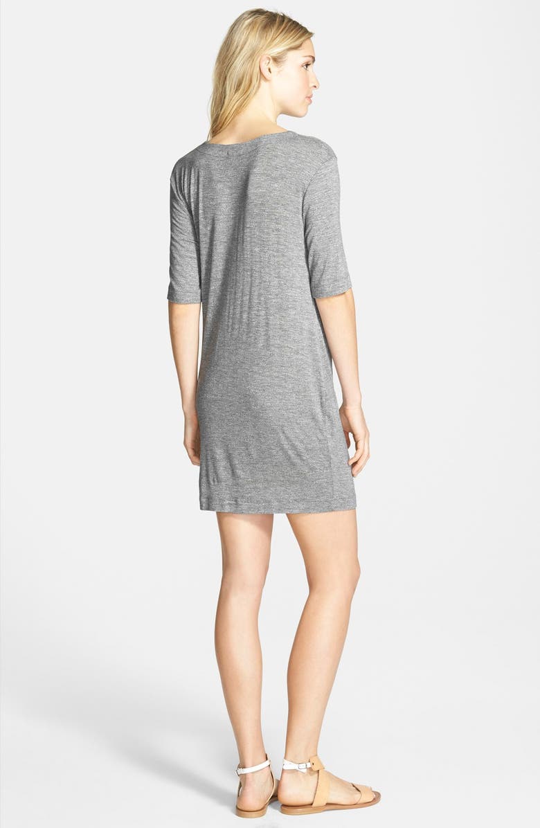 Splendid Twisted Jersey Dress, Alternate, color, 