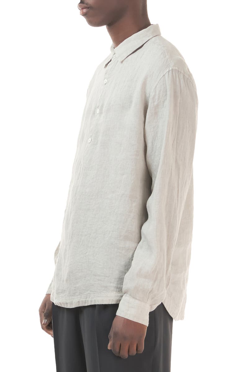 Barena Venezia Pavan Linen Popover Shirt, Alternate, color,