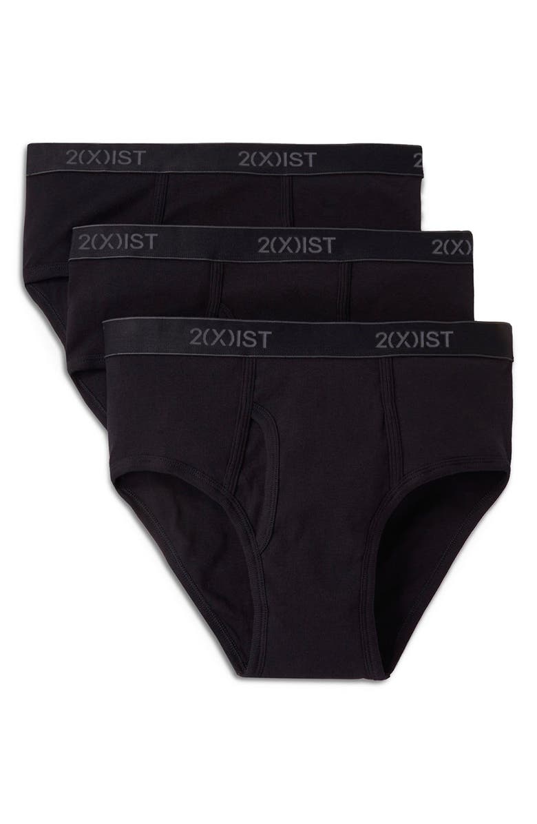 2(x)ist Assorted 3-Pack Essential Cotton Briefs, Alternate, color,